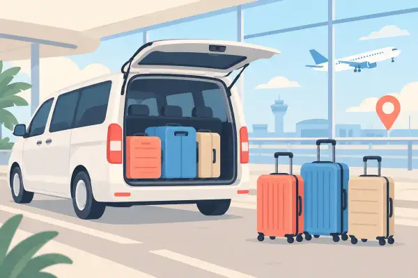 클룩 공항 픽업 예약, 인원보다 짐 개수를 먼저 확인하세요 관련 이미지