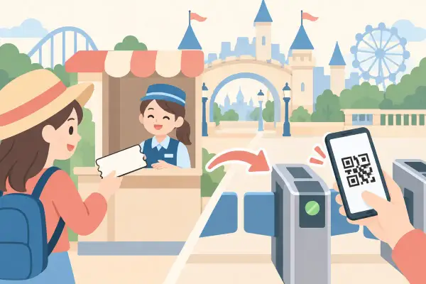 클룩 바우처 사용 전 확인하기, QR 입장과 티켓 교환의 차이 관련 이미지