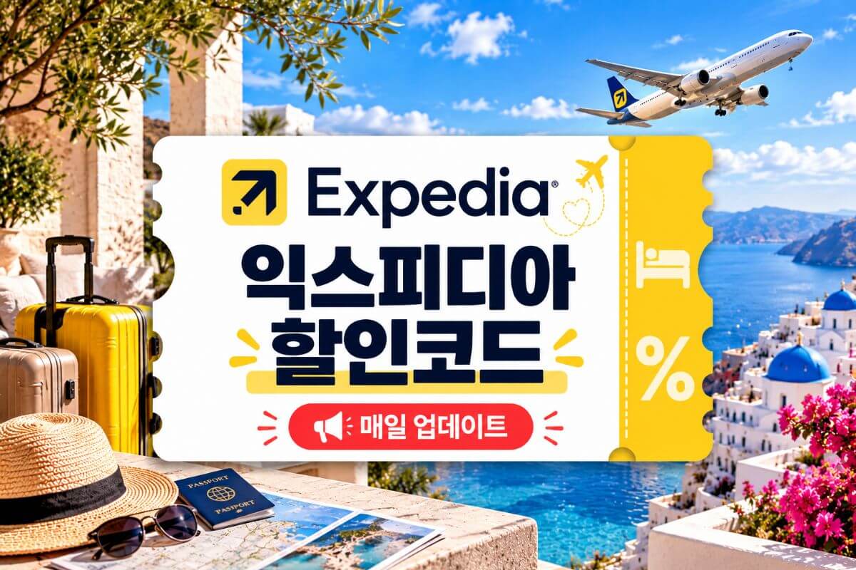 익스피디아 할인코드 및 쿠폰 안내